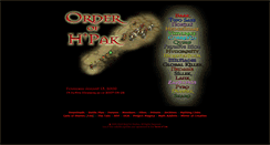 Desktop Screenshot of orderofhpak.com